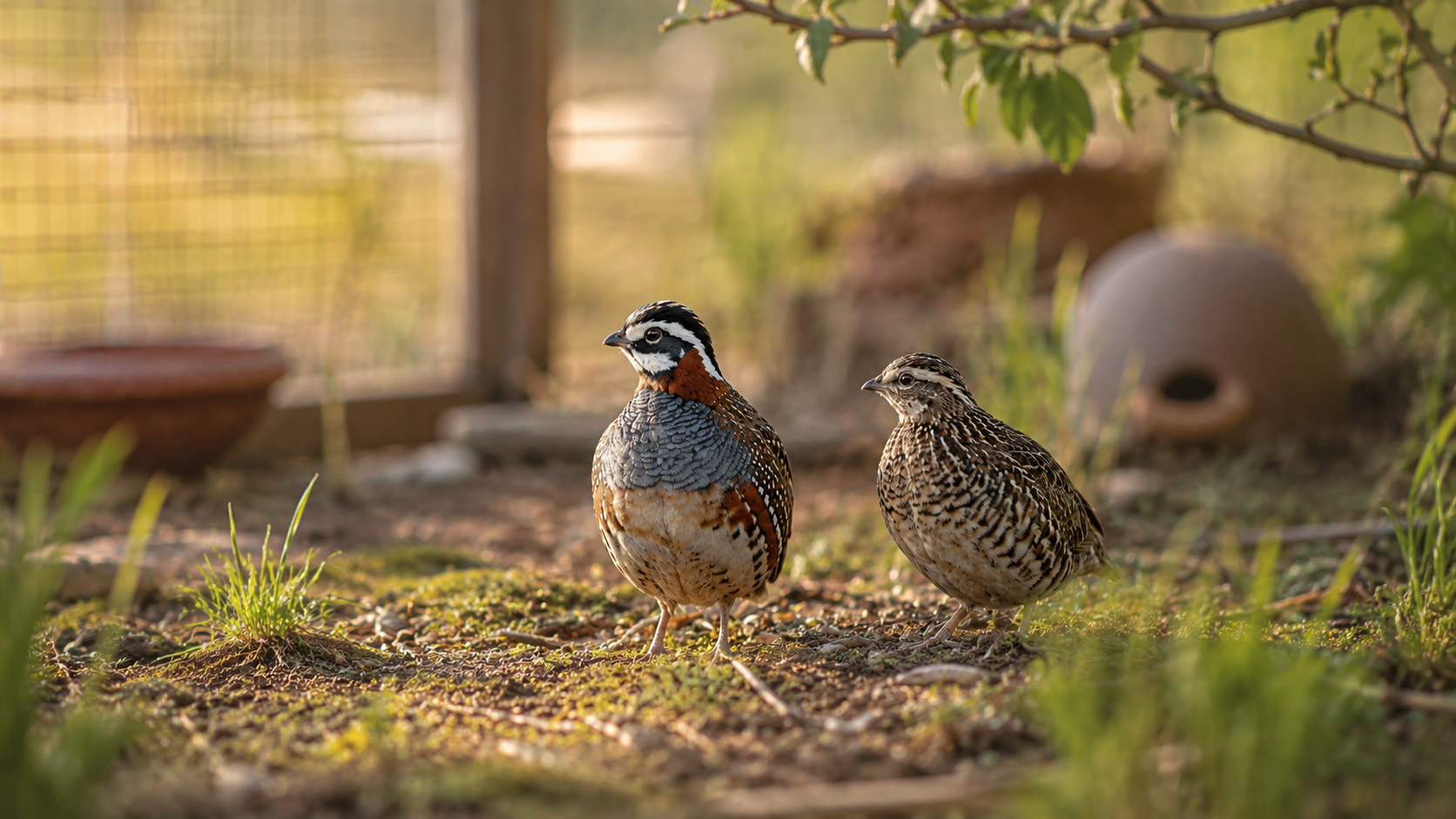 Button Quail Series Part 3: Button Quail Care Guide: Aviary Setup, Housing, Diet, and Daily Needs